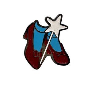 Dorthy Shoes Lapel Pin Glenda Wanda Wizard OZ Badge Brooch Badge Jewelry Gift